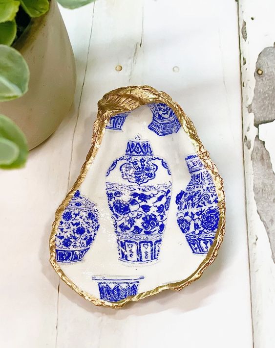 Ginger Jar Oyster Trinket Dish