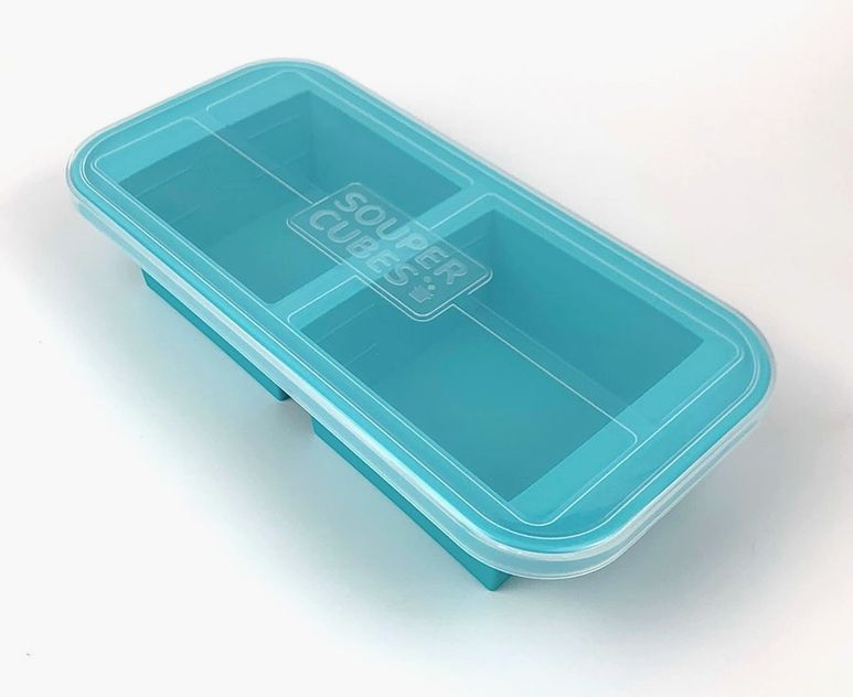 Souper Cubes 2 Cup Freezing Tray Aqua Color - Pack of 1