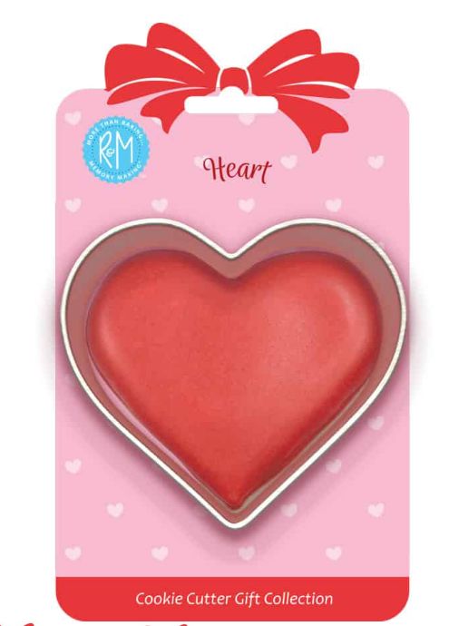 Heart Cookie Cutter 3.25″ Carded