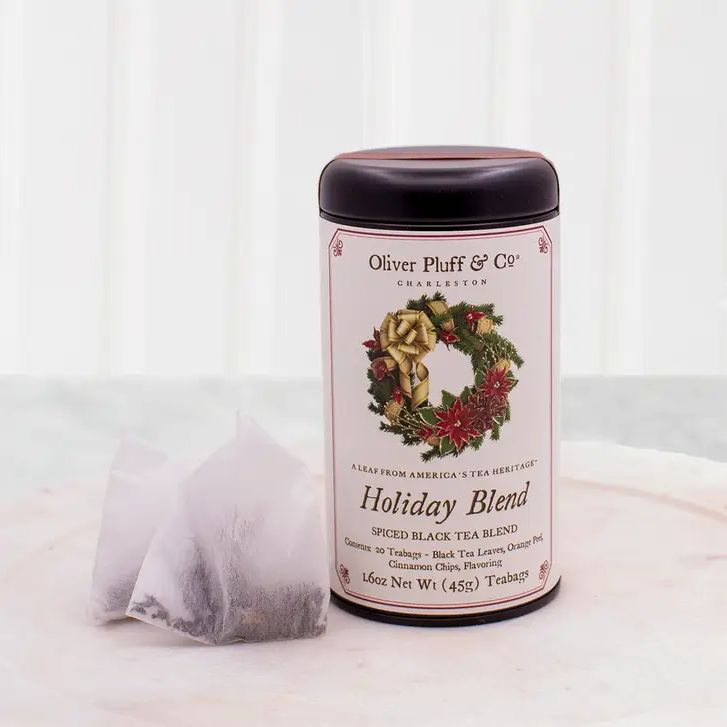 Oliver Pluff's Holiday Blend - Teabags in Signature Tea Tin