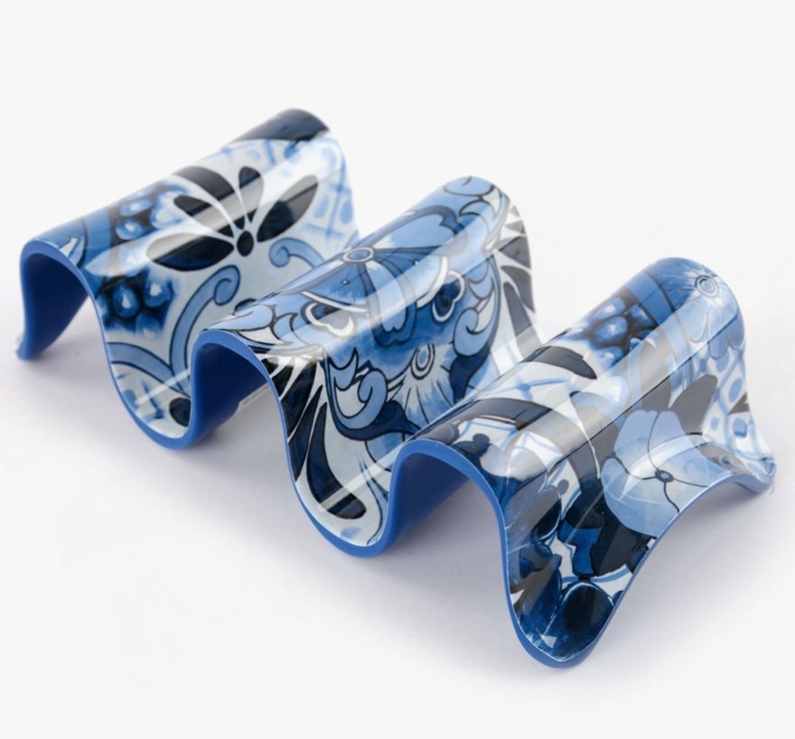 Taco Holder Multiple - Blue