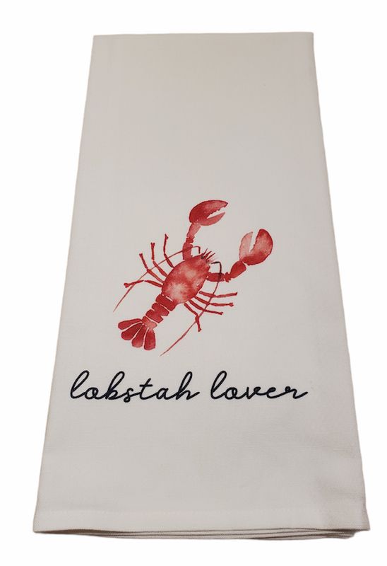 Lobstah Lover Hand Towel 16" x 24"