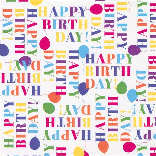 Birthday Surprise Roll Gift Wrap