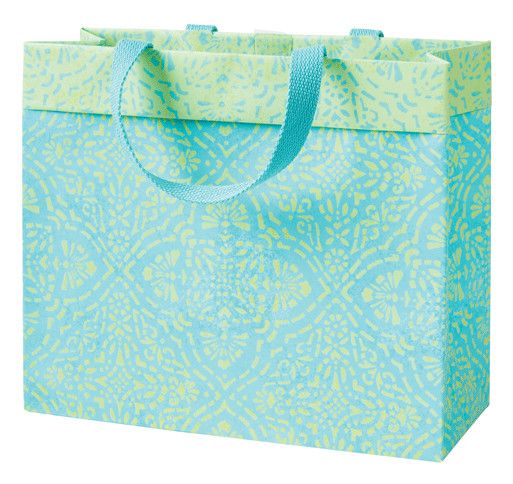 Annika Turquoise Large Gift Bag