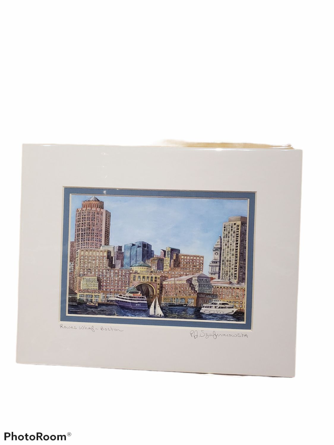 8x10 Print of Rowes Wharf