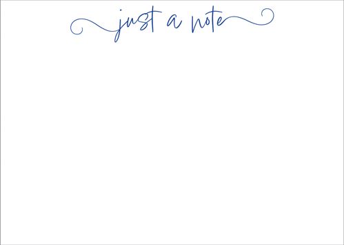 Just A Note Correspondence Cards - 20 Cards &amp; 20 Envelopes