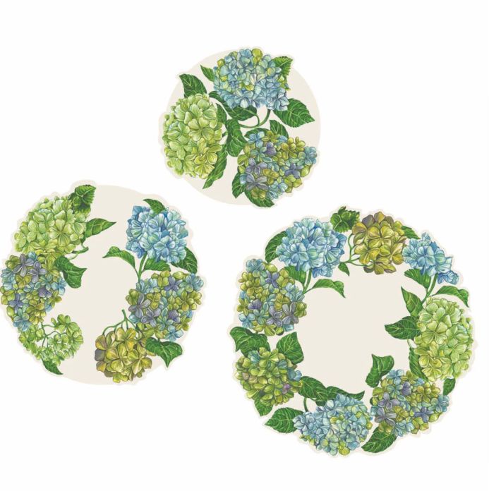 Hydrangea Serving Papers pack of 12