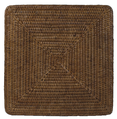Rattan Placemat in Dark Natural