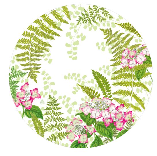 Fern Garden Paper Placemats