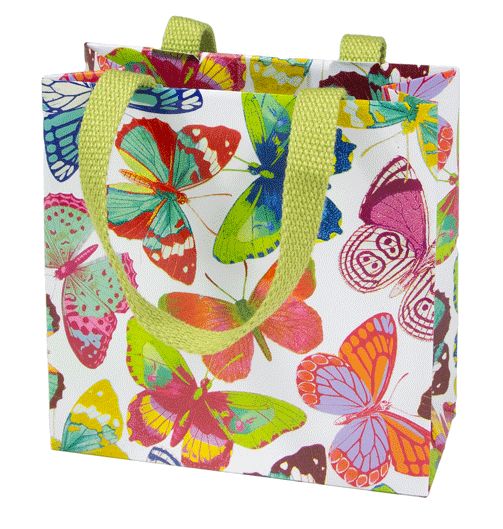 Butterflies Small Square Gift Bag