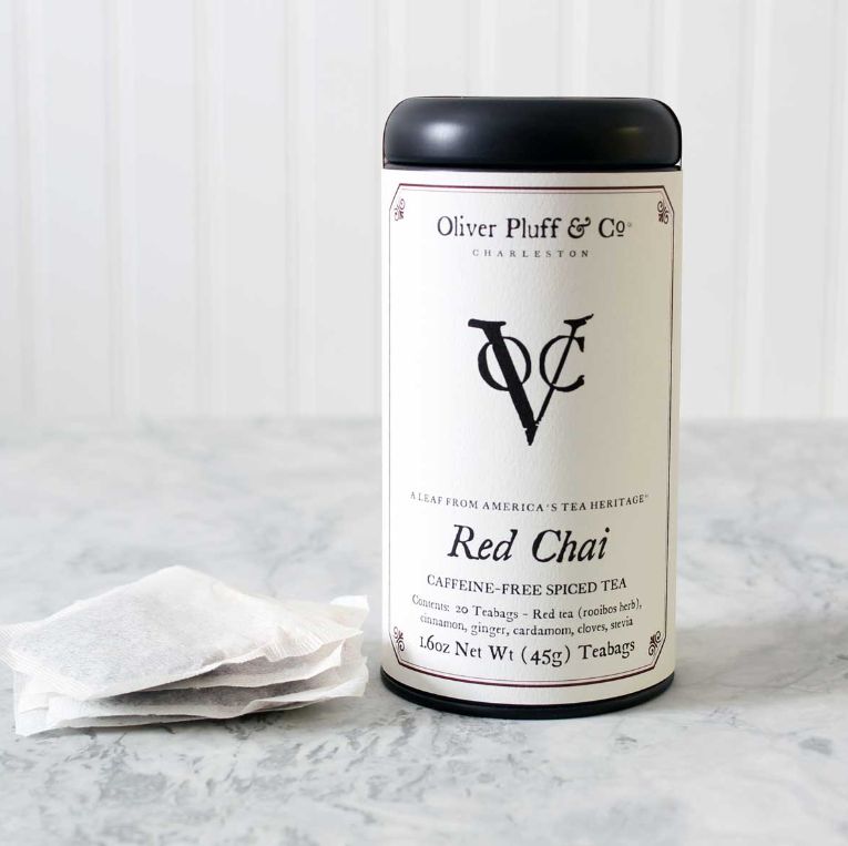 Red Chai - 20 Caffeine-Free Tea Bags in Signature Tea Tin