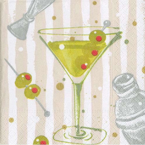 Speakeasy Cocktail Napkin