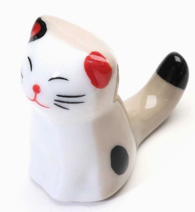 Sitting Cat Chopstick Rest