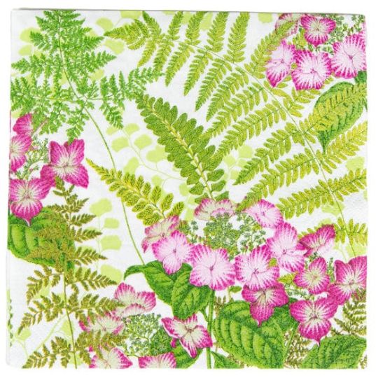 Fern Garden Luncheon Napkin