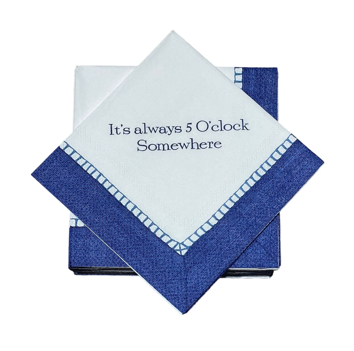 It's Always 5 O'clock Somewhere Cocktail Napkins - 24 per package