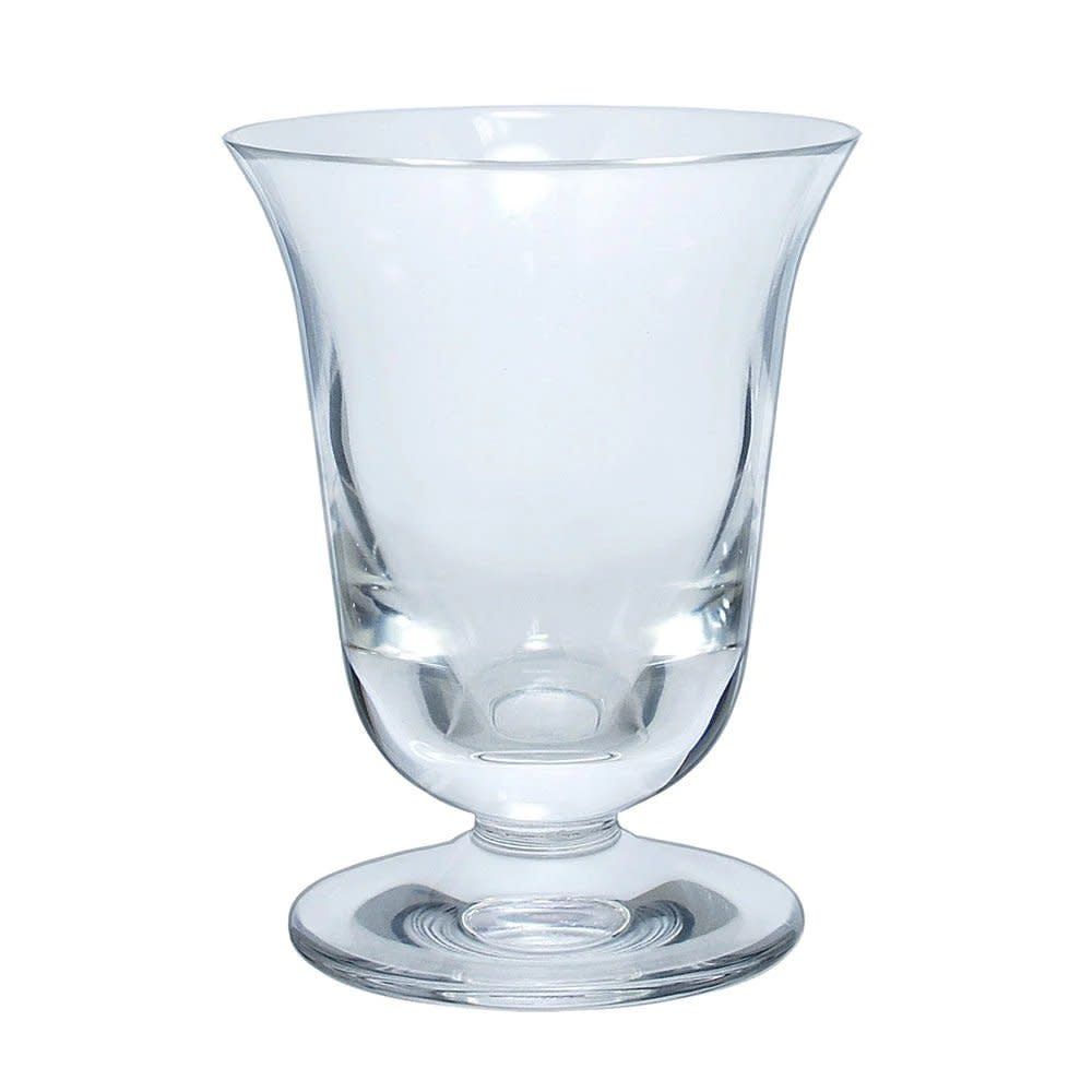 Acrylic Flared Wine Glass-Short Clear 9.6 oz