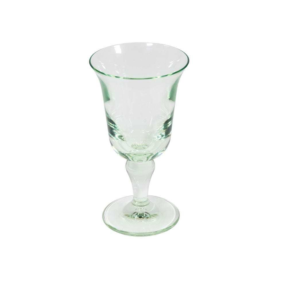 Acrylic Flared Water Glass-Tall Green 9.6 oz