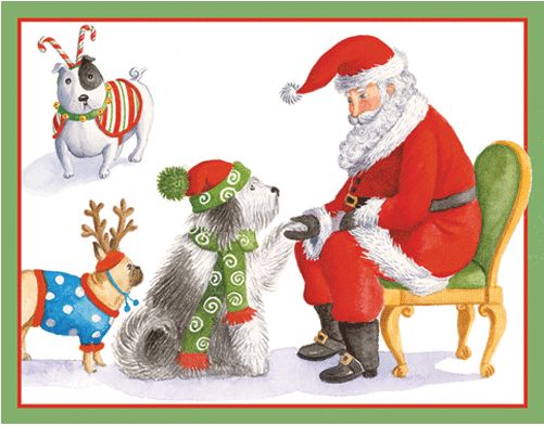 Waiting For Santa Enclosures 4 Pack w/ Envelopes