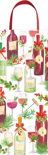A Christmas Toast - Bottle Bag