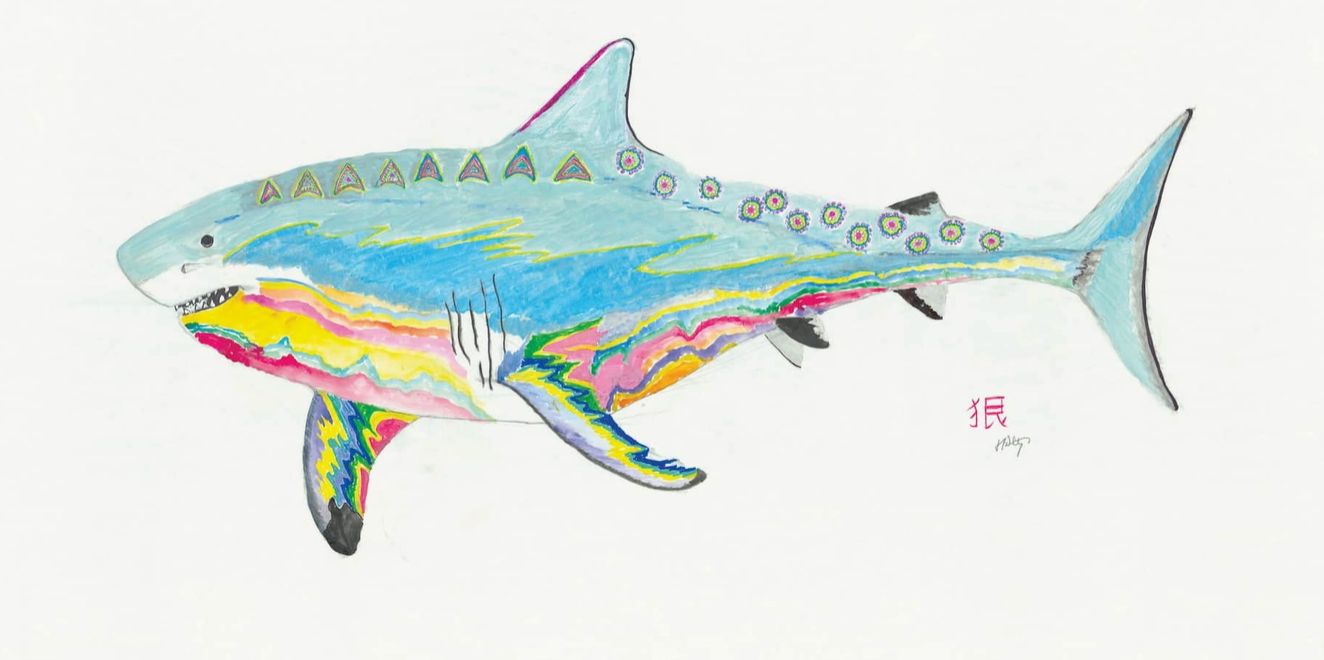 Psycho Shark Placemat