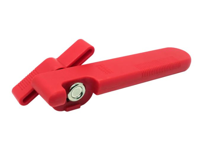 Compact Safety Can Opener Red