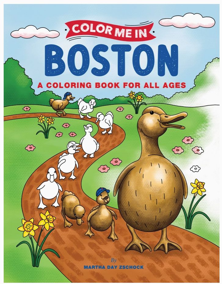 Color Me Boston Coloring Book