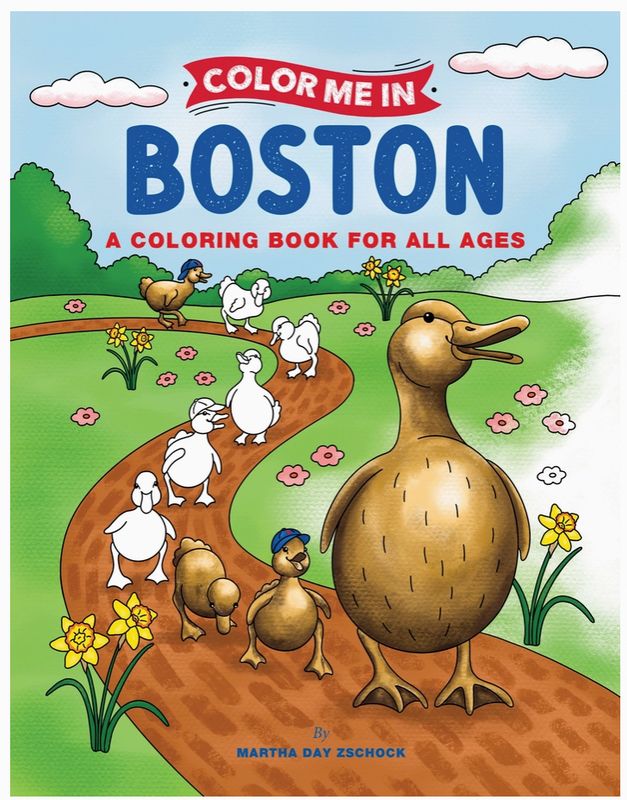 Color Me Boston Coloring Book