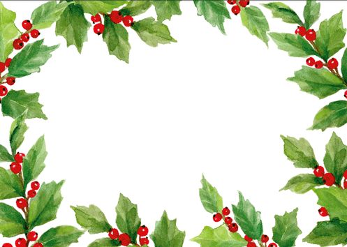 Holly Name Labels
