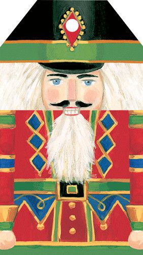 Nutcracker Hanging Gift Tag 4 Pack