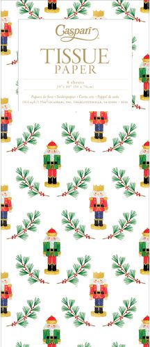 Little Nutcracker Tissue Paper - 4 Sheets Included