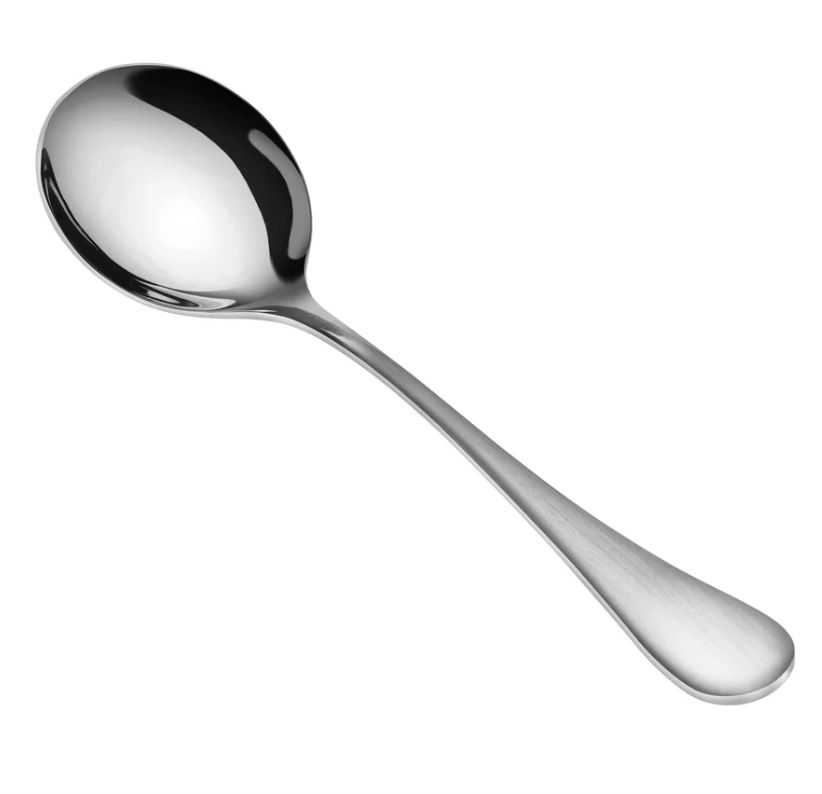 Rain Bouillon Spoon