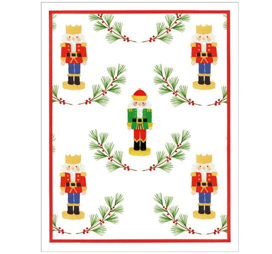 Little Nutcrackers Christmas Card Set - 15 Cards &amp; 16 Envelopes