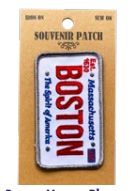 Boston License Plate Patch