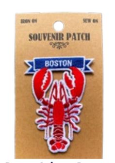 Boston Lobster Banner Patch