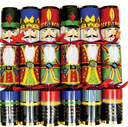 Nutcrackers Celebration Crackers - 6 Per Box