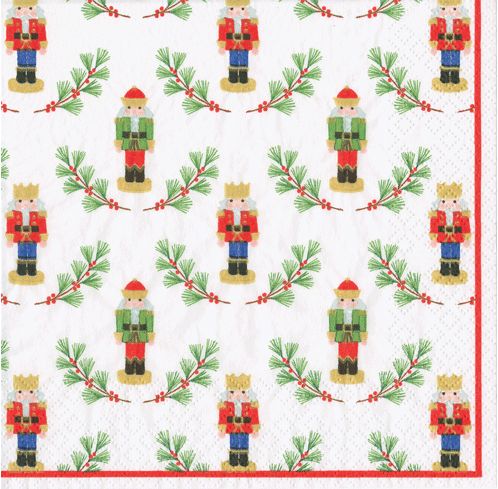 Little Nutcracker Paper Luncheon Napkins - 20 Per Package