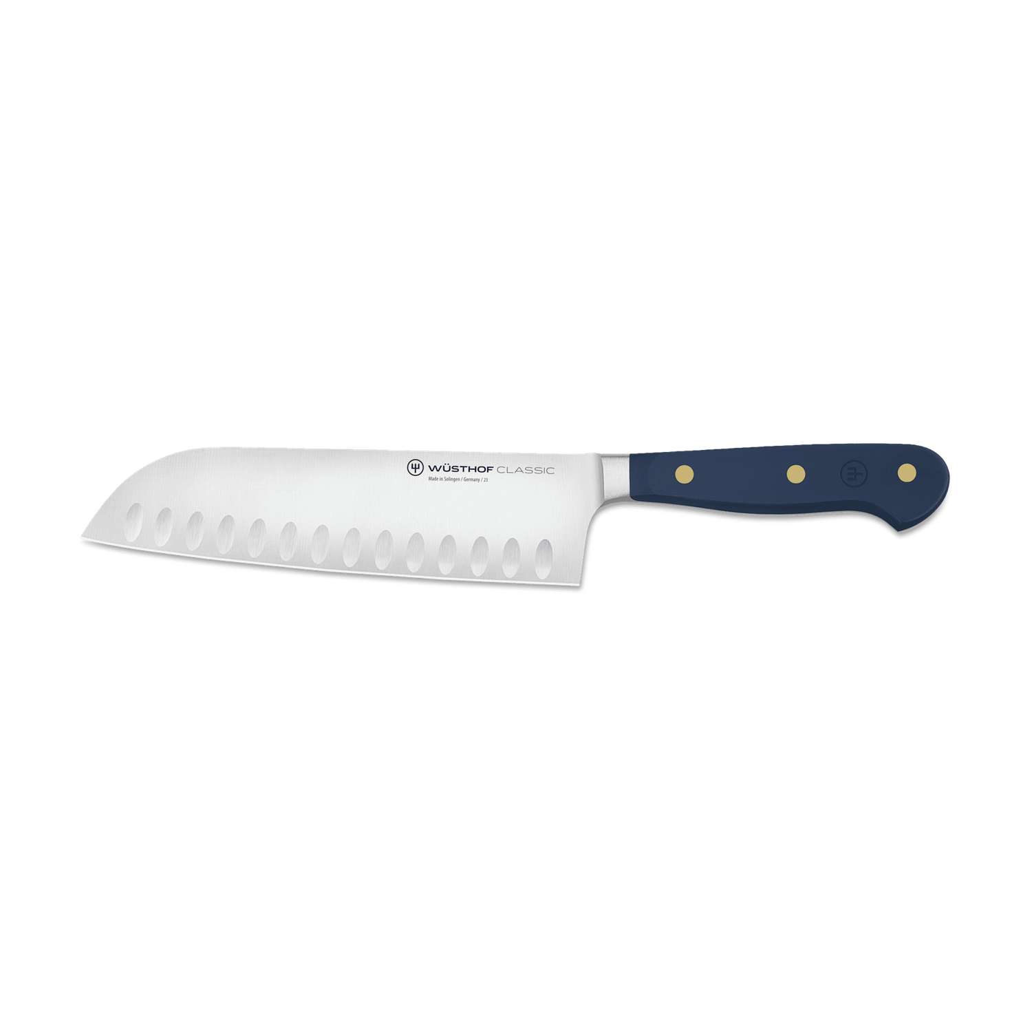 Classic Color 7" Santoku Hollow Edge Wild Blueberry