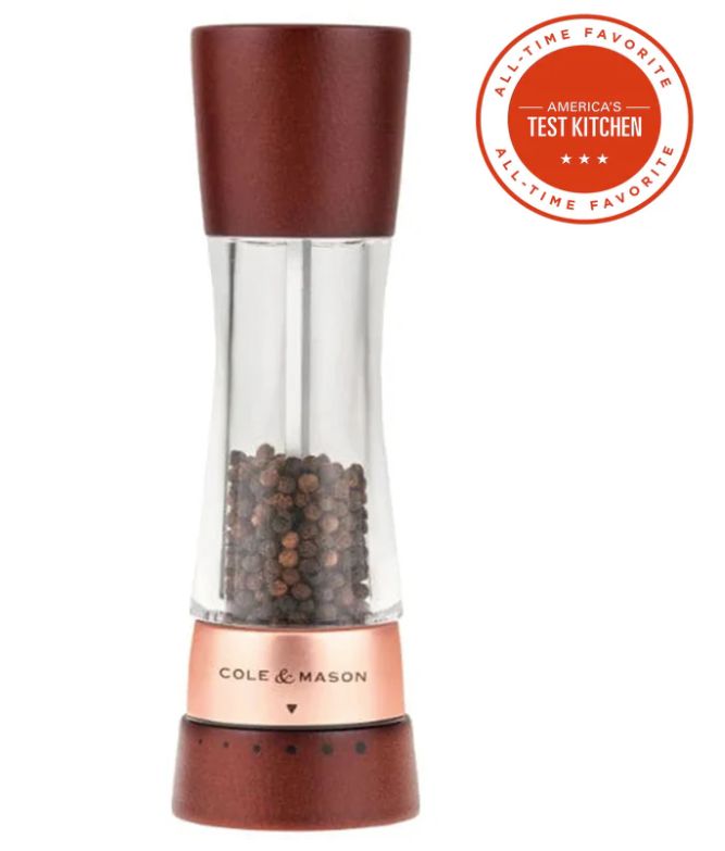 Derwent Pepper Mill, Chestnut Rose Gold