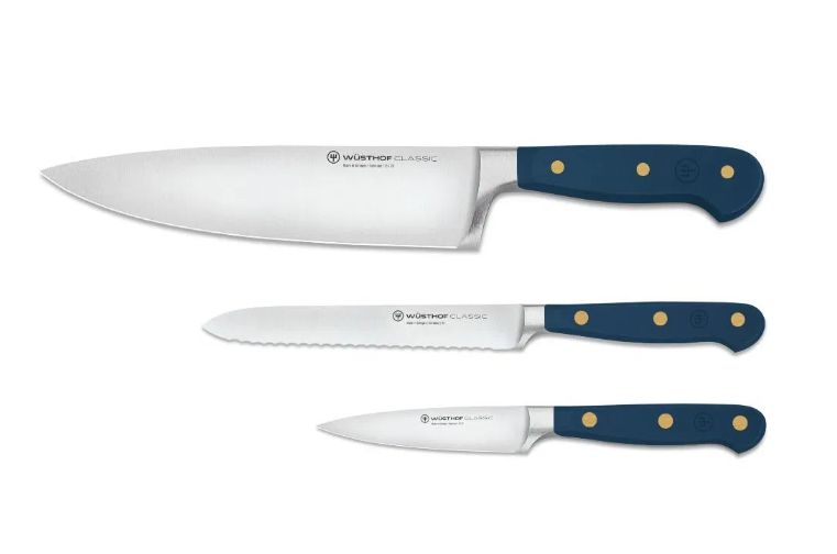 Classic Color Three Piece Wild Blueberry Set