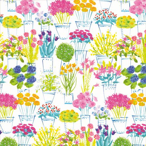 Flower Market Roll Wrap 30 Inch X 8ft-2 Inch Core