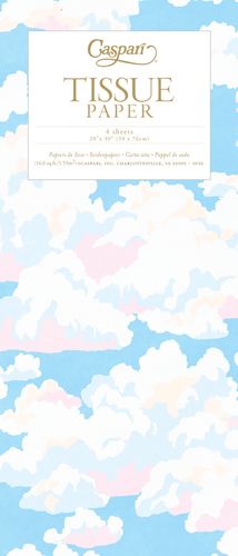 Blue Skies Tissue - 4 Sheets Included
