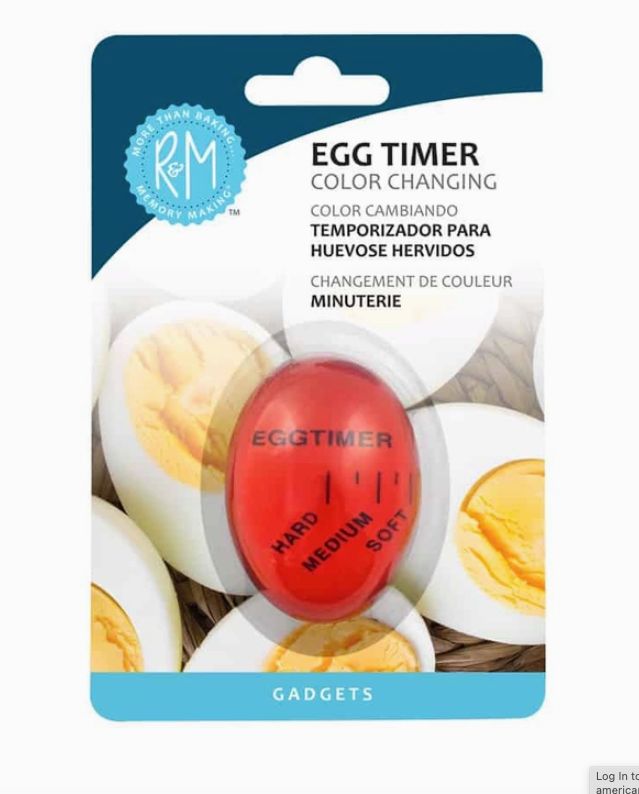 Egg Timer Color Changing Bucket