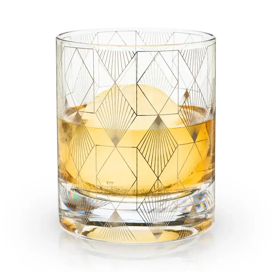 Deco Crystal Tumbler