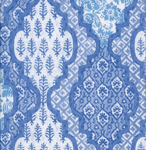 Provencale Cotton Blue Napkin Cocktails - 20 Per Package