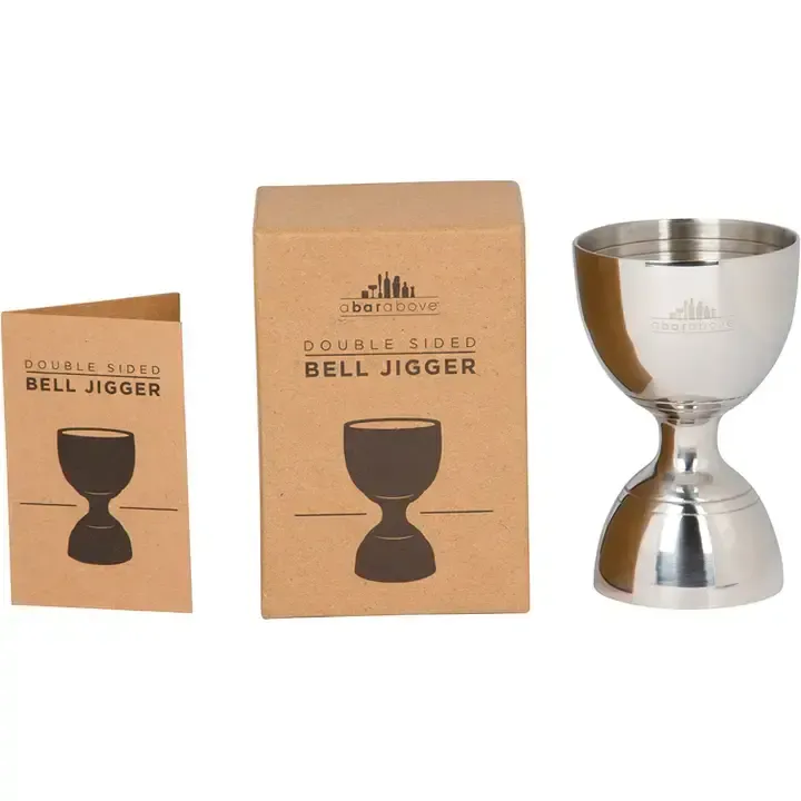 Bell Jigger 2oz Stainless Steel