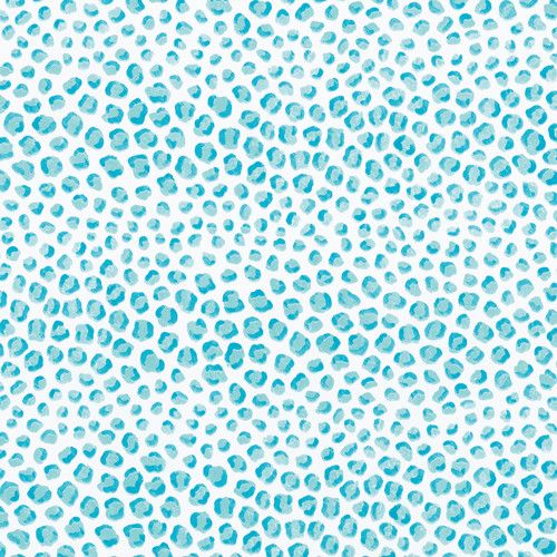 Just Spots Turquoise Roll Wrap 30 Inch X 8ft-2 Inch Core