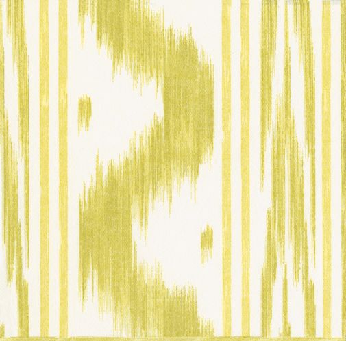 Toile De Nantes Yellow Paper Linen Cocktail Napkins - 15 per package