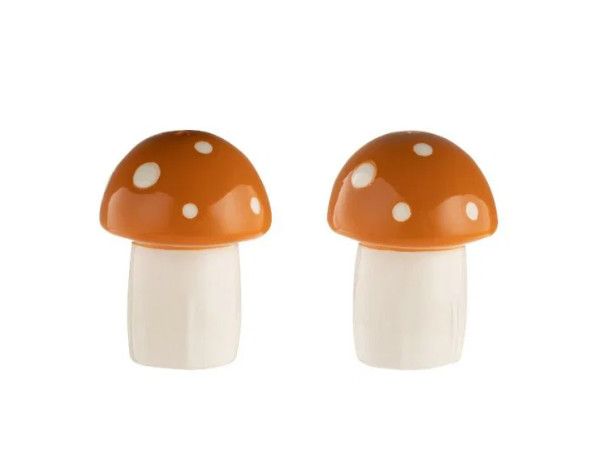 Mushroom Salt and Pepper Shakers