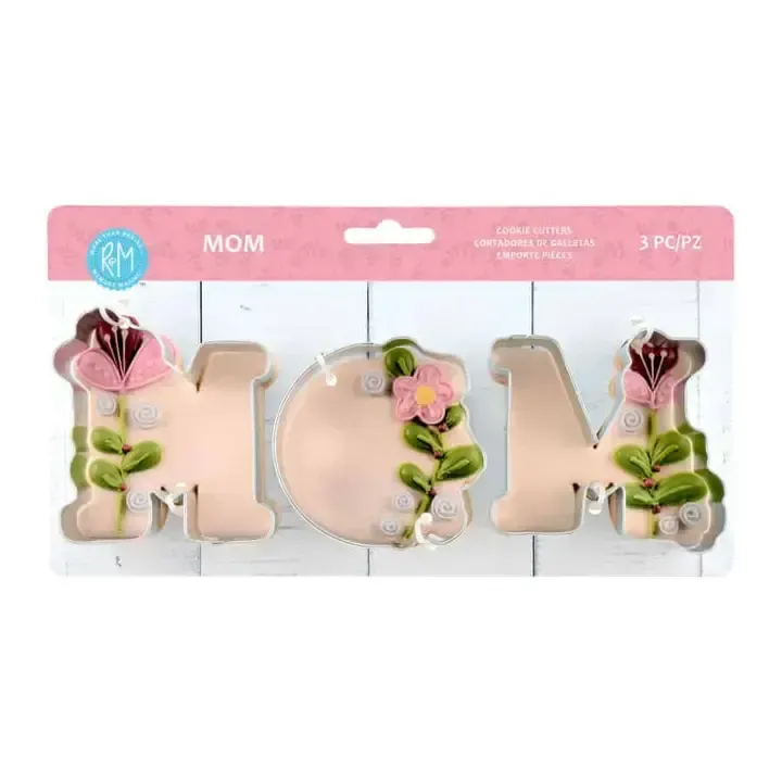 Mom 3pc Cookie Cutter Set