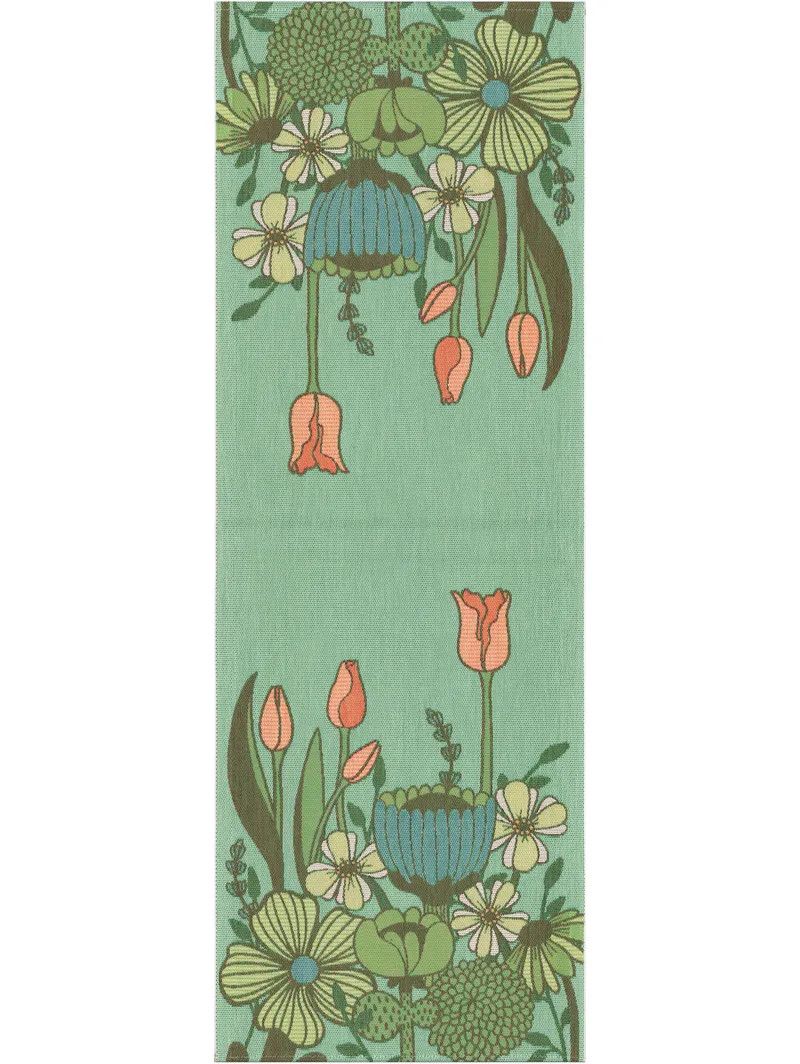 Soft Green Table Runner 14" x 39"
